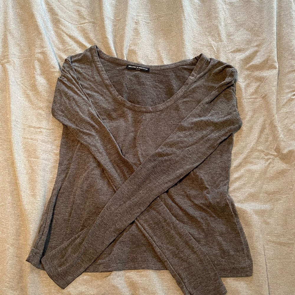 Gray long sleeve